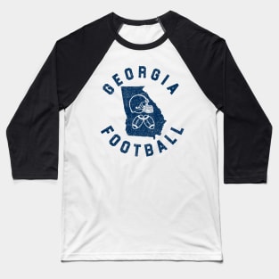 Georgia Vintage Football Helmet For Football Sunday Gameday Baseball T-Shirt